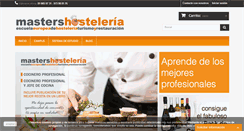 Desktop Screenshot of mastershosteleria.com